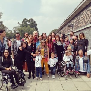 Meksika'da Engelliler Podyuma Çıktı