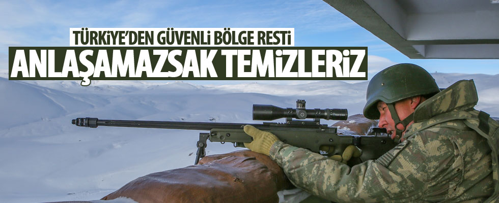 Mevlüt Çavuşoğlu'ndan güvenli bölge resti!