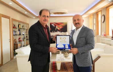 Amasya Valisi Varol'dan Rektör Coşkun'a Ziyaret