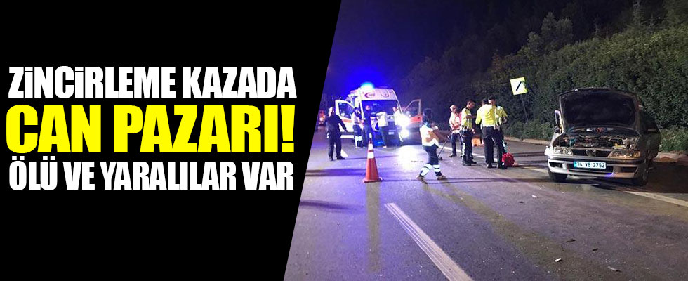 Anadolu Otoyolu'nda Zincirleme Trafik Kazası Açıklaması 3 Ölü, 3 Yaralı