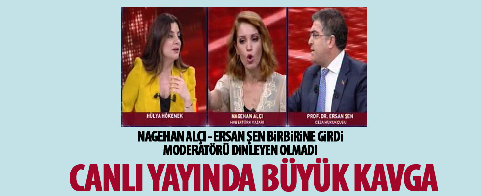 Nagehan Alçı ve Ersan Şen birbirine girdi