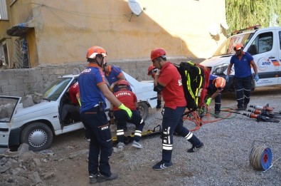 Muş'ta Gerçeği Aratmayan Deprem Tatbikatı