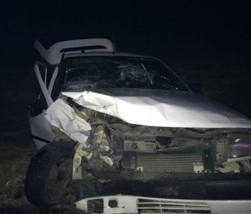 Tekirdağ'da Otomobiller Kafa Kafaya Çarpıştı Açıklaması 4 Yaralı