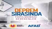 GAZ SIZINTISI - AFAD'dan Depreme İlişkin Videolu Uyarı
