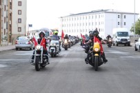 ŞEHİT AİLELERİ - Başkan Tahmazoğlu, Gazilerle Motorla Şehir Turu Yaptı