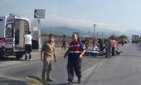 Erzin'de Motosiklet Kazası Açıklaması 3 Yaralı Haberi