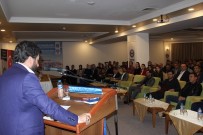 MUSTAFA KARATAŞ - Erzurum Eğitim-Bir-Sen İş Yeri Temsilcileriyle Bir Araya Geldi