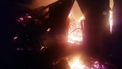 Karabük'te Ev Yangını