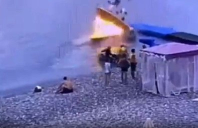 Rusya'da Sürat Teknesinde Patlama