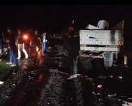 GAFFAR OKKAN - Traktör İle Minibüs Çarpıştı Açıklaması 10 Yaralı