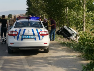 Erbaa'da Feci Kaza Açıklaması 1 Ölü, 3 Yaralı