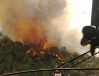 TRAFİK MÜDÜRLÜĞÜ - Marmaris'te orman yangını