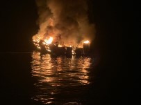 SANTA CRUZ - Kaliforniya'daki Tekne Kazasında 25 Kişinin Cesedi Bulundu