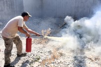 TATBIKAT - Tarsus Hayvan Parkı'nda Yangın Tatbikatı