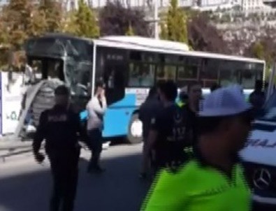 Ankara'da halk otobüsü durağa girdi! 4 kişi hayatını kaybetti