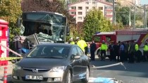 VASIP ŞAHIN - Ankara'da Halk Otobüsü Yayalara Çarptı Açıklaması 3 Ölü