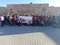 NEMRUT DAĞI - Genç TEMA, Ören Yerlerinde Temizlik Yaptı