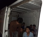 Milas'ta 25 Düzensiz Göçmen Yakalandı