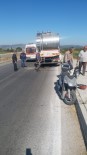 Motosiklet Süt Tankerine Çarptı Açıklaması 1 Yaralı Haberi