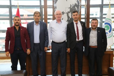 Odunpazarı'nın En Genç Muhtarından Kazım Kurt'a Teşekkür Ziyareti