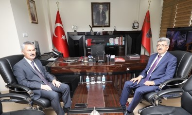 Vali Bilmez'den Emniyet Müdürü Karabağ'a Ziyaret