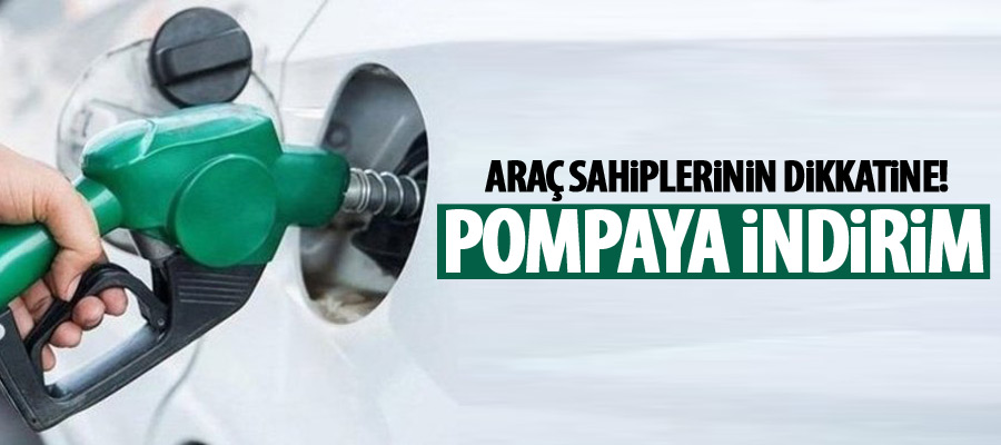 Benzine indirim bekleniyor