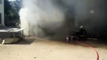MOBİLYA - Bodrum'da İş Yeri Yangını