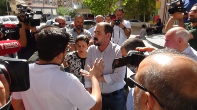 Diyarbakır'da HDP'lilerin Yaptığı Açıklama Sırasında Gerginlik