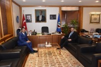 BAŞSAVCı - Eskişehir Cumhuriyet Başsavcısı İrcal, Rektör Çomaklı'yı Ziyaret Etti