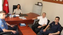 KEMAL DURU - Kaymakam Duru'dan Yeni Komutanlara Ziyaret