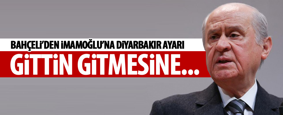 MHP lideri Bahçeli'den İmamoğlu'na tepki