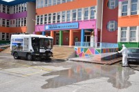 TEMİZLİK ARACI - Selçuklu'da Okullar Yeni Eğitim Dönemine Hazır