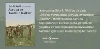 KAPITALIST - Antropolog Eric R. Wolf'un  'Avrupa Ve Tarihsiz Halklar' Adlı Kitabı Raflarda