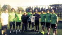AYDIN YILMAZ - DMD Hastası Minik Mustafa'nın Sakaryasporlu Futbolcular İle Tanışma Hayali Gerçek Oldu