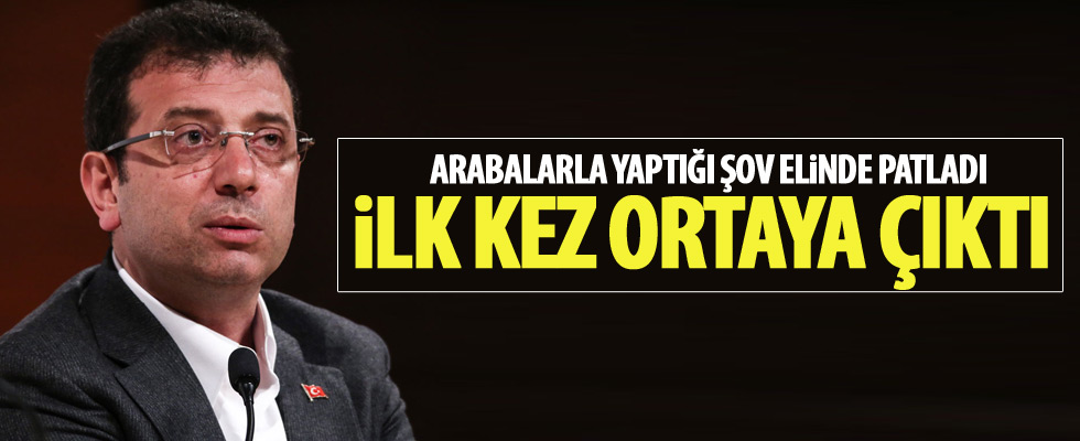 Ekrem İmamoğlu'nun foyası ortaya çıktı