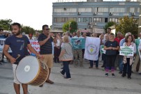 GÜLİZAR BİÇER KARACA - Manisa'da Kurtuluş Gününde, Davullu Zurnalı JES Eylemi