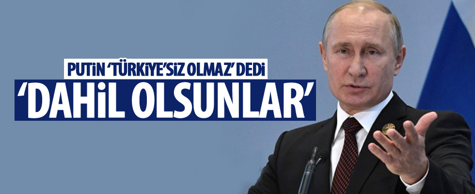 Putin'den dikkat çeken teklif!