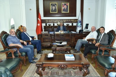 TGF Başkanı Karaca'dan Güder'e Ziyaret