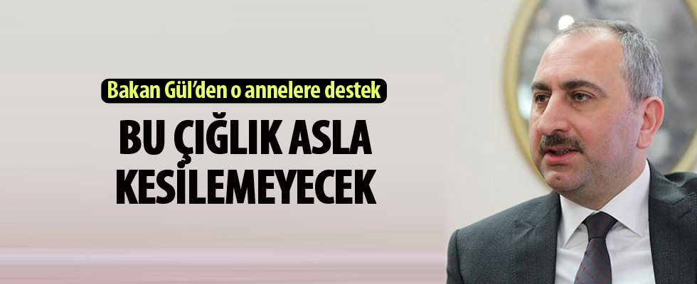 Bakan Gül'den HDP önündeki eylemlere ilişkin açıklama