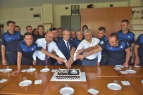 ZEKI KAYDA - Başkan Kayda, Zabıta Haftasını Pasta Keserek Kutladı