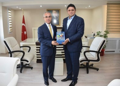 Başkan Serkan Acar'dan Kaymakam Tekin'e 'Hayırlı Olsun' Ziyareti