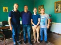 1 EYLÜL - Başkan Yetişkin'den Karlovasi Belediye Başkanına 'Hayırlı Olsun' Ziyareti