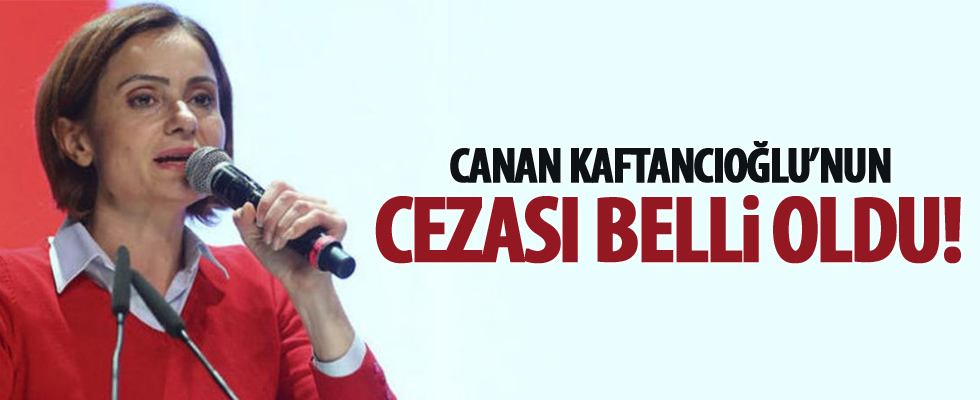 Canan Kaftancıoğlu'nun yargılandığı davada karar