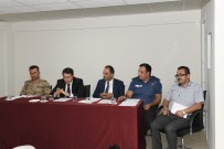 EMNİYET AMİRİ - Çatak'ta 'Okul Güvenliği' Toplantısı Yapıldı