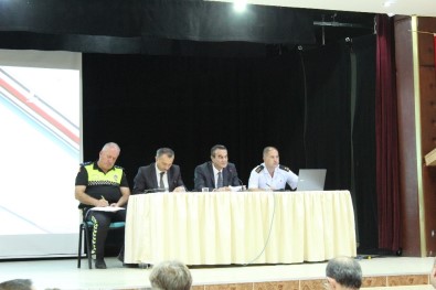 Çerkezköy'de Okul Güvenliği Toplantısı Yapıldı