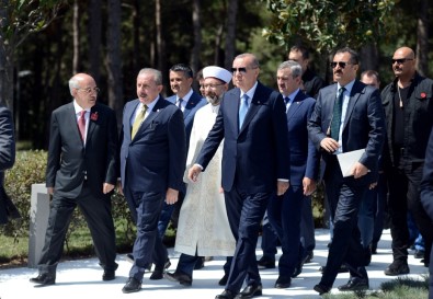 Cumhurbaşkanı Erdoğan, Abdülhakim Sancak Camii'nin açılışına katıldı
