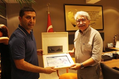 Fikri Sağlar, Başkan Günel'i Ziyaret Etti