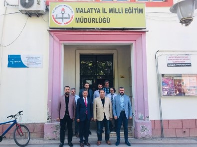 MHP Heyetinden İl Milli Eğitim Müdürü Tatlı'ya Ziyaret