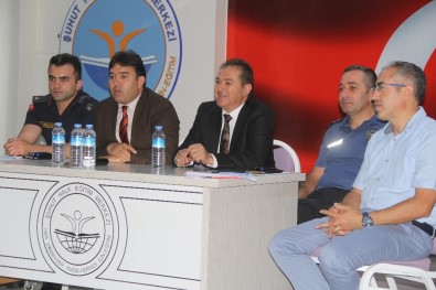 Şuhut'ta Trafik Şube Güvenlik Toplantısı