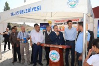 İŞ MAKİNASI - Talas'tan Çevlik'e Hizmet Çıkarması